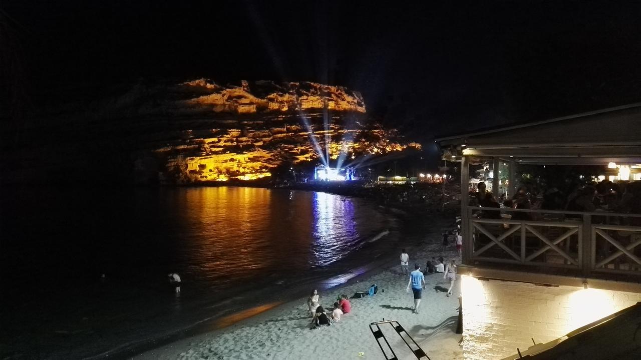 Dimitris Villa Hotel Матала Экстерьер фото